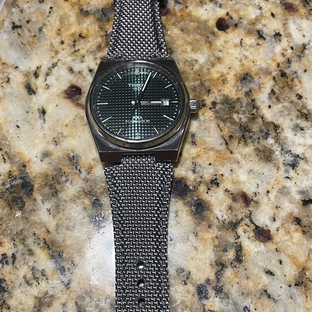 Tissot PRX powermatic 80 green dial